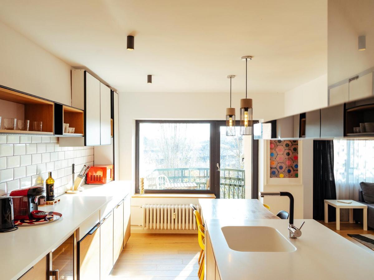 Central Modern Design Apartment Bukarest Exterior foto
